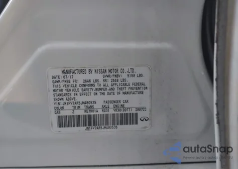 2018 Infiniti Q50 3.0T Red Sport 400 z USA, uszkodzony, nr VIN JN1FV7AR5JM480535